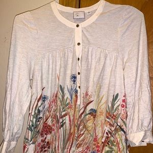 Anthropologie 9-H15 blouse